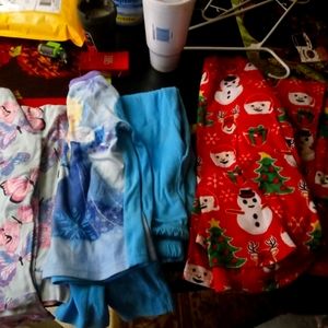 Lot of girls pajamas
